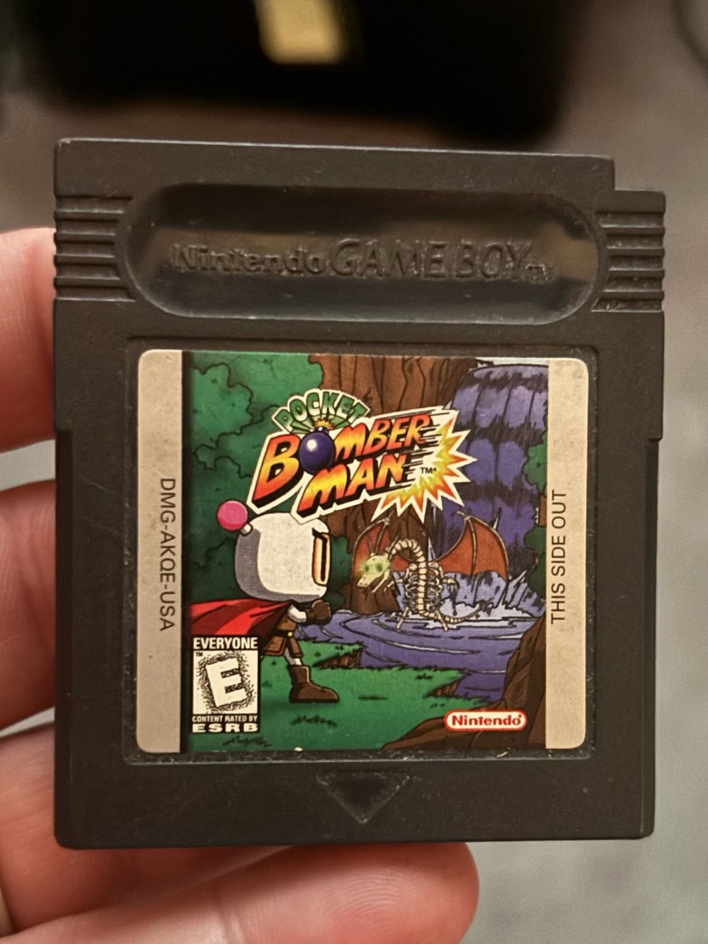 Pocket Bomberman video game for Nintendo GameBoy Color.